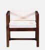 Avian Sheesham Wood Arm Chair In Provincial Teak Finish