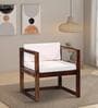 Avian Sheesham Wood Arm Chair In Provincial Teak Finish
