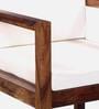 Avian Sheesham Wood Arm Chair In Provincial Teak Finish