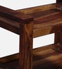 Avian Sheesham Wood Bar Trolley In Scratch Resistant Provincial Teak Finish