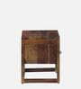 Avian Sheesham Wood Bedside Table In Provincial Teak Finish With Drawer