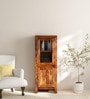 Avian Sheesham Wood Book Case In Scratch Resistant Provincial Teak Finish