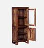 Avian Sheesham Wood Book Case In Scratch Resistant Provincial Teak Finish