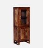 Avian Sheesham Wood Book Case In Scratch Resistant Provincial Teak Finish