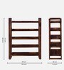 Avian Sheesham Wood Bookshelf In Provincial Teak Finish