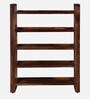 Avian Sheesham Wood Bookshelf In Provincial Teak Finish