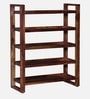 Avian Sheesham Wood Bookshelf In Provincial Teak Finish