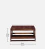 Avian Sheesham Wood Coffee Table In Scratch Resistant Provincial Teak Finish With Shelf