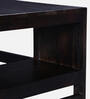 Avian Sheesham Wood Coffee Table In Scratch Resistant Warm Chestnut Finish With Shelf