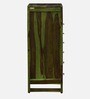 Avian Sheesham Wood Compact Chest Of Drawers In Scratch Resistant Spring Green Finish