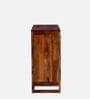 Avian Sheesham Wood Crockery Unit In Provincial Teak Finish