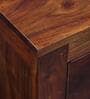 Avian Sheesham Wood Crockery Unit In Provincial Teak Finish