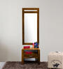 Avian Sheesham Wood Dresser In Scratch Resistant Rustic Teak Finish