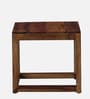 Avian Sheesham Wood End Table In Scratch Resistant Provincial Teak Finish