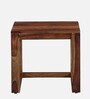 Avian Sheesham Wood End Table In Scratch Resistant Provincial Teak Finish