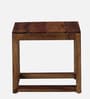 Avian Sheesham Wood End Table In Scratch Resistant Provincial Teak Finish