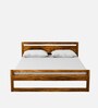 Avian Sheesham Wood King Size Bed In Scratch Resistant Rustic Teak Finish