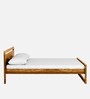Avian Sheesham Wood King Size Bed In Scratch Resistant Rustic Teak Finish