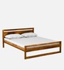 Avian Sheesham Wood King Size Bed In Scratch Resistant Rustic Teak Finish