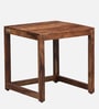 Avian Sheesham Wood Nest Of Tables In Scratch Resistant Rustic Teak Finish