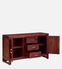 Avian Sheesham Wood Sideboard In Scratch Resistant Honey Oak Finish