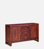 Avian Sheesham Wood Sideboard In Scratch Resistant Honey Oak Finish