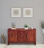 Avian Sheesham Wood Sideboard In Scratch Resistant Honey Oak Finish