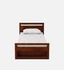 Avian Sheesham Wood Single Bed In Scratch Resistant Provincial Teak Finish With Drawer Storage