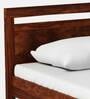 Avian Sheesham Wood Single Bed In Scratch Resistant Provincial Teak Finish With Drawer Storage