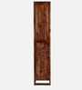 Avian Sheesham Wood Tall Bookshelf In Provincial Teak Finish