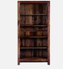 Avian Sheesham Wood Tall Bookshelf In Provincial Teak Finish