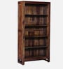 Avian Sheesham Wood Tall Bookshelf In Provincial Teak Finish