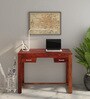 Avian Sheesham Wood Writing Table In Scratch Resistant Honey Oak Finish