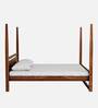 Avian Sheesham Wood King Size Poster Bed In Provincial Teak Finish