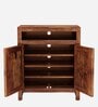 Avian Sheesham Wood Shoe Cabinet In Scratch Resistant Provincial Teak Finish