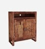 Avian Sheesham Wood Shoe Cabinet In Scratch Resistant Provincial Teak Finish