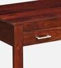 Avian Sheesham Wood Writing Table In Scratch Resistant Honey Oak Finish