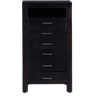 Avian Tall Sheesham Wood Chest Of Drawer in Warm Chestnut Finish