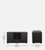 Avian TV Console for TVs in Wenge Finish for TVs up to 55"