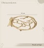Flight Of Gold Trivet-Gold