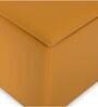 Avika Leatherette Ottoman in Yellow Colour
