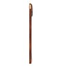Solid Wood Rectangle Wall Mirror in Brown colour