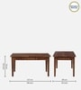 Avilys Sheesham Wood 6 Seater Dining Set In Provincial Teak Finish With Bench