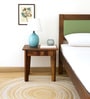 Avilys Sheesham Wood Bedside Table In Provincial Teak Finish