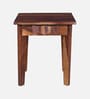 Avilys Sheesham Wood Bedside Table In Provincial Teak Finish