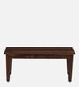 Avilys Sheesham Wood Coffee Table In Provincial Teak Finish