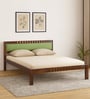 Avilys Sheesham Wood King Size Bed In Provincial Teak Finish