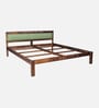 Avilys Sheesham Wood King Size Bed In Provincial Teak Finish