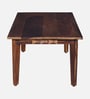 Avilys Sheesham Wood Nesting Coffee Table Set in Provincial Teak Finish With 2 Stools