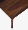Avilys Sheesham Wood Nesting Coffee Table Set in Provincial Teak Finish With 2 Stools